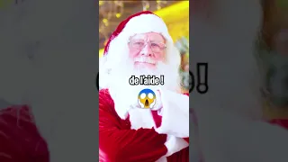 SI VOUS VOYEZ CE PÈRE NOËL FUYEZ ET APPELEZ LA POLICE😰#shorts