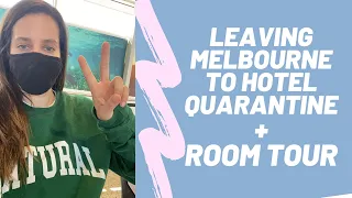 First 24 hours in Hotel Quarantine + Room Tour - Anabelle Smith