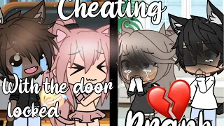 ||Cheating with the door Locked prank||(Gone Horribly Wrong)||Gacha life||Lovey Dovey