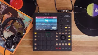 Sample based beat making on MPC ONE. (Came out great)