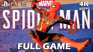 Marvel's Spider-Man "NO WAY HOME SUIT"  Full Gameplay Walkthrough (PS5 4K 60FPS) - No commentary