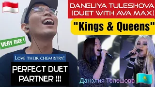 Daneliya Tuleshova & Ava Max - "Kings & Queens" (2020 AGT) Performance REACTION | Indonesian reacts