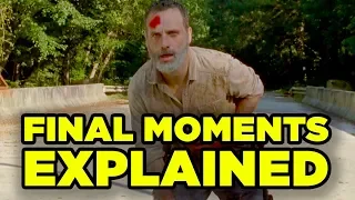 WALKING DEAD Rick Final Episode Explained! Details You Missed!