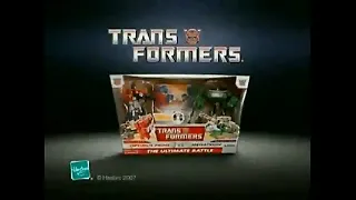 Transformers "The Ultimate Battle" DVD Pack 30s Commercial