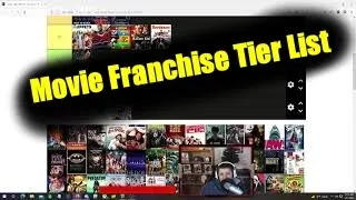 My Movie Franchise Tier List