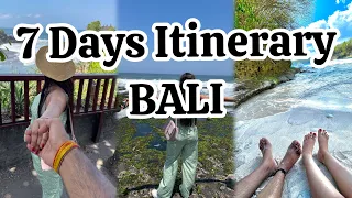 Bali Itinerary For 7 Days | Bali Honeymoon itinerary | Bali itinerary 7 days from India