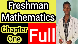 Freshman Mathematics (Social) | Chapter One Full | Logic and Proposition | ATC TUBE | MUJA