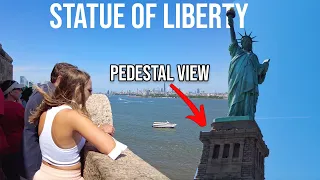 ⁴ᴷ Statue Of Liberty Pedestal View Tour 2022 (Full Version)