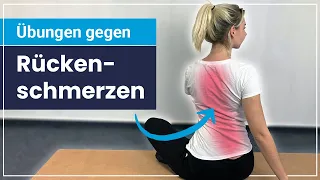 Einfache Übungen gegen Rückenschmerzen ➡️ 20 Minuten für Zuhause ohne Geräte