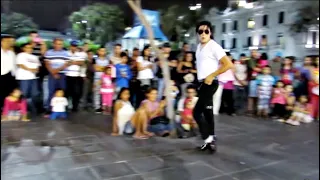 Michael Jackson Peruano Jhon Palacios: Billie Jean | Único moonwalk Circular