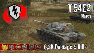 T54E2  |  6,3K Damage 5 Kills  |  WoT Blitz Replays