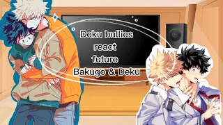 Deku dręczyciele reagują na przyszłości Bakugo i Deku//BkDk🧡💚//Gacha life //PL🇵🇱//⚠️SPOILER 6s⚠️