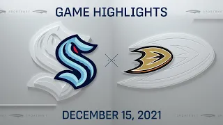 NHL Highlights: Kraken vs. Ducks - Dec. 15, 2021