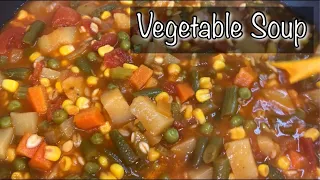 Vegetable Soup | Easy Vegetable Soup