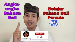 #5 Belajar Bahasa Bali Pemula | angka-angka Bahasa Bali ||