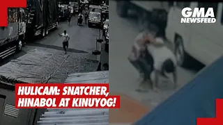 GMA News Feed: Snatcher, hinabol at kinuyog!
