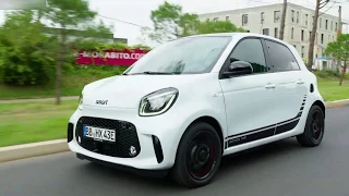 2020 Smart EQ Forfour Edition One EV - Style, Exterior, Driving (Ice White Metallic)