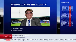 Frank Rothwell Speaks To Sky Sports!