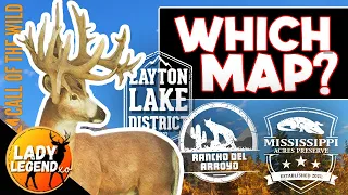 BEST MAP for the GREAT ONE WHITETAIL??? - Call of the Wild