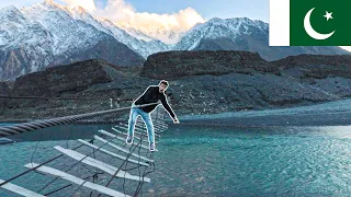 Crossing World's Most Dangerous Bridge! (Pakistan)