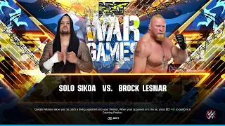 WWE 2K23 Solo Sikoa Vs Brock lesnar