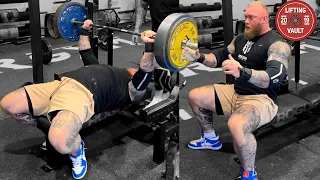 Hafthor Is Surprised By His Own Bench Press Speed