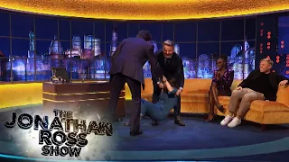 Gordon Ramsay Pushed Rosie Jones To The Floor | The Jonathan Ross Show