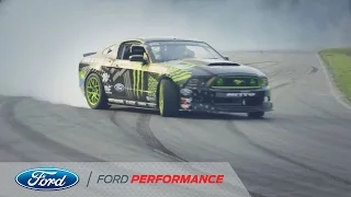 Drifting Through France with Vaughn Gittin Jr. | Mustang RTR | Ford Performance