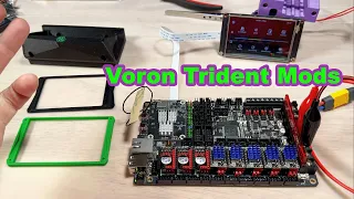 Voron Trident mods (Voron Tap, BTT Manta MP8, BTT TFT35SPI)