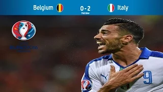 Belgium 0-2 Italy Highlights | Euro 2016