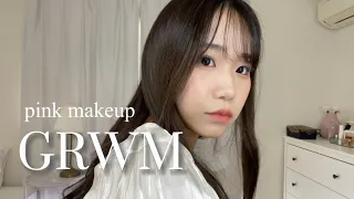 【GRWM】春っぽく桜ピンクメイクしながら新卒時代辛かったこと語る🌸💦