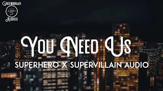 [F4A] You Need Us [Supervillain x Superhero] [Enemies to ?] [Healing your Injuries]