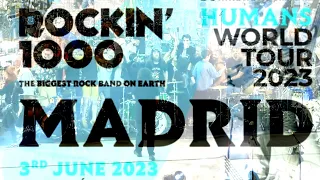 Rockin'1000 Madrid 2023 - "Full" Show #rockin1000