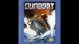 Commodore 64 Tape Loader Piranha Gunboat 1987