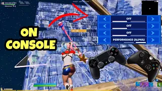 *NEW* How To Get PERFORMANCE MODE ON CONSOLE (PS4/XBOX/PS5) TEST