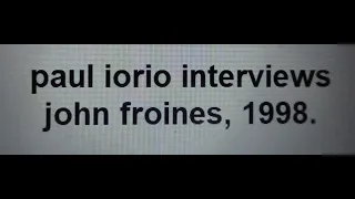 John Froines talks about Rennie Davis in exclusive interview with Paul Iorio, 1998.