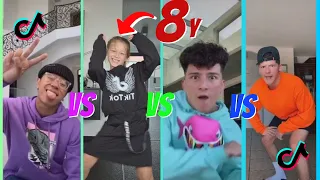 8 Year Old Kid Duets Tony Lopez, Ondreaz Lopez and Justmaiko TikTok DANCES