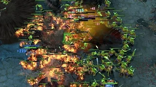 200 Creeps Unstoppable Push Force Dota 2