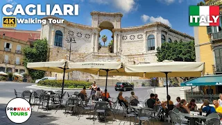 Cagliari, Sardinia Walking Tour - 4K - with Captions [Prowalk Tours]