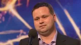 Paul Potts at the Britain's Got Talent