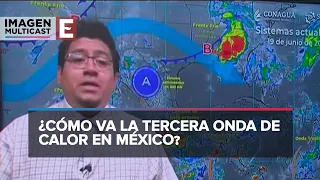 ¿Cuánto tiempo va a durar la tercera ola de calor en México?