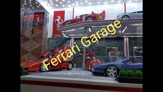 Ferrari Garage/Diorama/Showroom/1/18/Cars