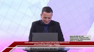 TV REPLIKA 19.03.2024. - KAKO KOMENTIRATE ISMIJAVANJE HRV. INSTITUCIJA OD STRANE MILANOVIĆA I GRBINA