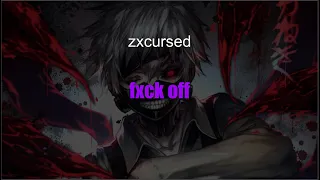 zxcursed - fxck off (Текст)