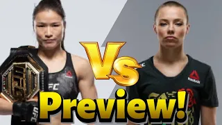 Weili Zhang vs Rose Namajunas UFC 261 Fight Preview