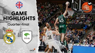 Real Madrid - Unicaja (82-93) GAME HIGHLIGHTS | Copa del Rey Badalona 2023