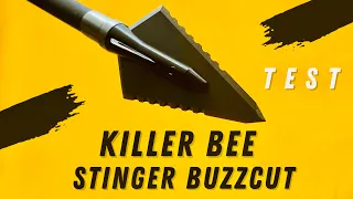 MAGNUS KILLER BEE SER RAZOR 125 gr Broadhead Test