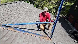 Installing chimney brackets