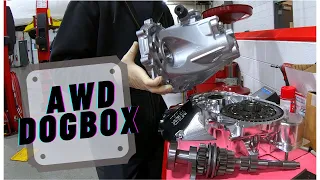 Prelude H22 AWD Dog Box Assembly