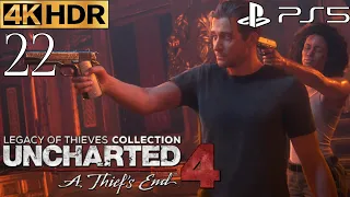 Uncharted 4 A Thief's End Remastered Final Boss Fight & Ending Gameplay (PS5 120FPS HDR) FULL GAME